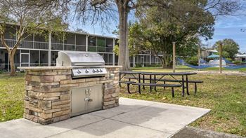 Bbq and picnic area